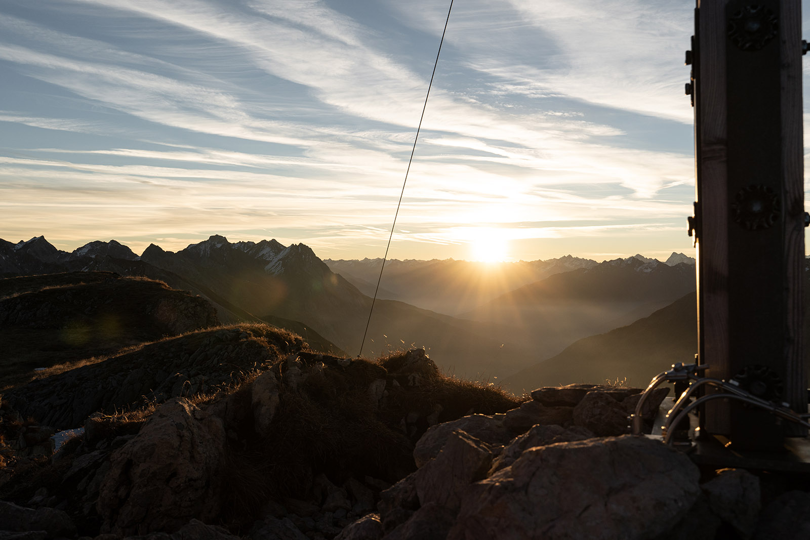 Sonnenaufgang Hirschpleis