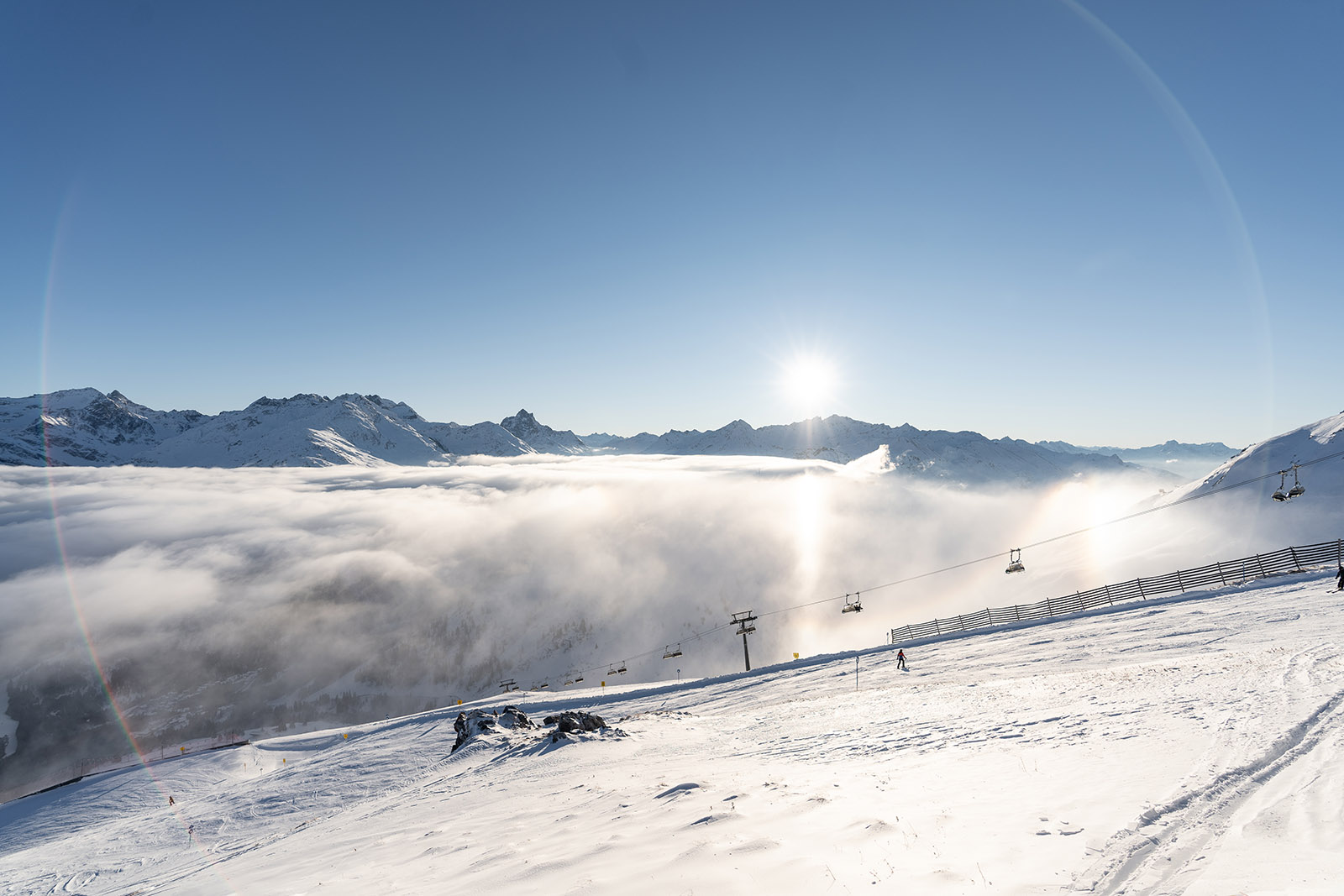 Beautiful Views from Kapall in St. Anton Beautiful Views from Kapall in St. Anton