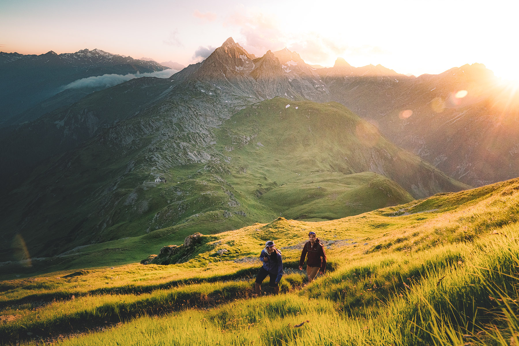 Sommerurlaub Bergabenteuer Arlberg