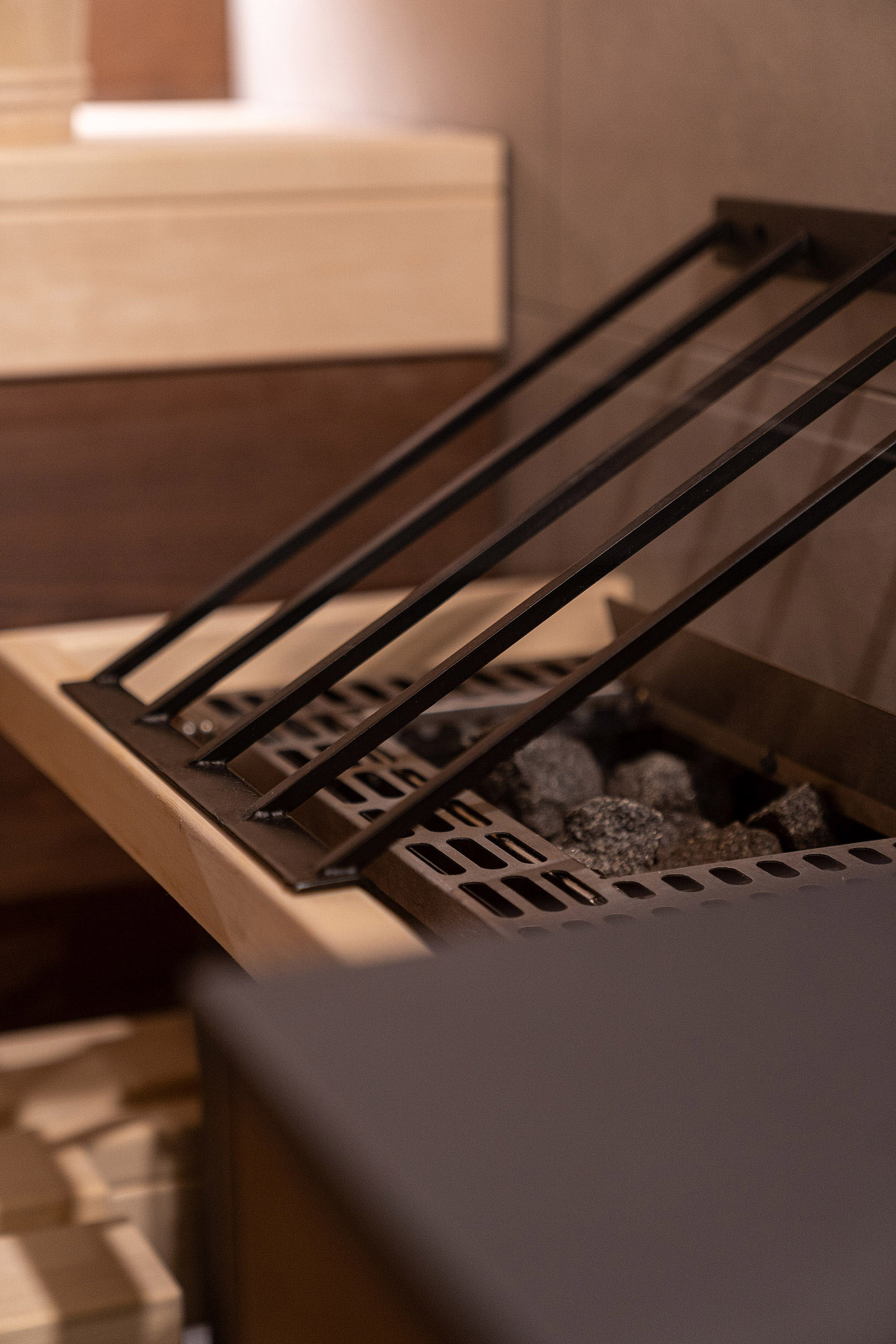  die eigene Sauna im Apartment genießen