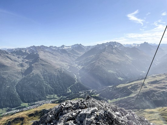 Der Arlberger Klettersteig