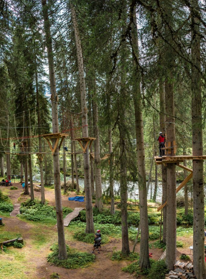 Hochseilgarten im Verwall Hochseilgarten im Verwall