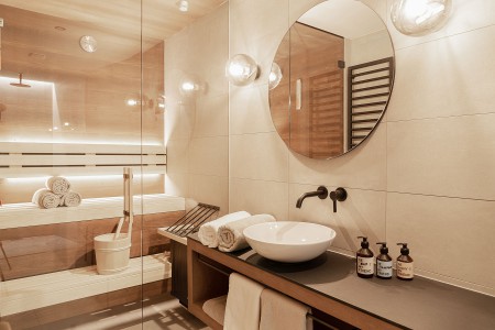 Bild: private Spa in jedem Apartment