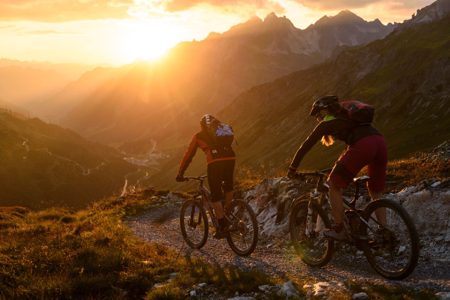 Bikeurlaub im Sommer und Herbst in St. Anton am Arlberg