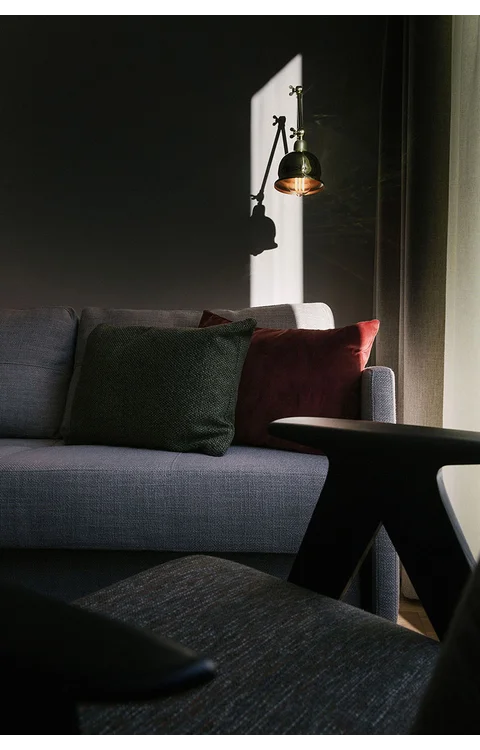 Grün ist dominant im Apartment #2