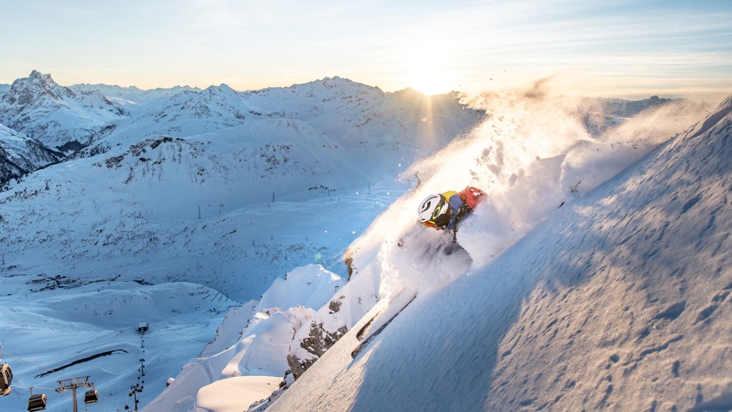 Freeride: Powder-Days am schneesicheren Arlberg