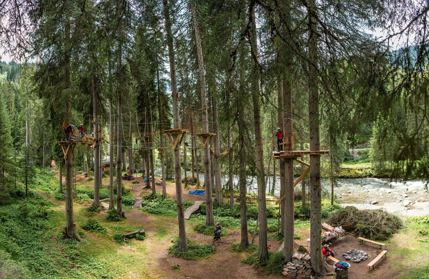 Hochseilgarten im Verwall