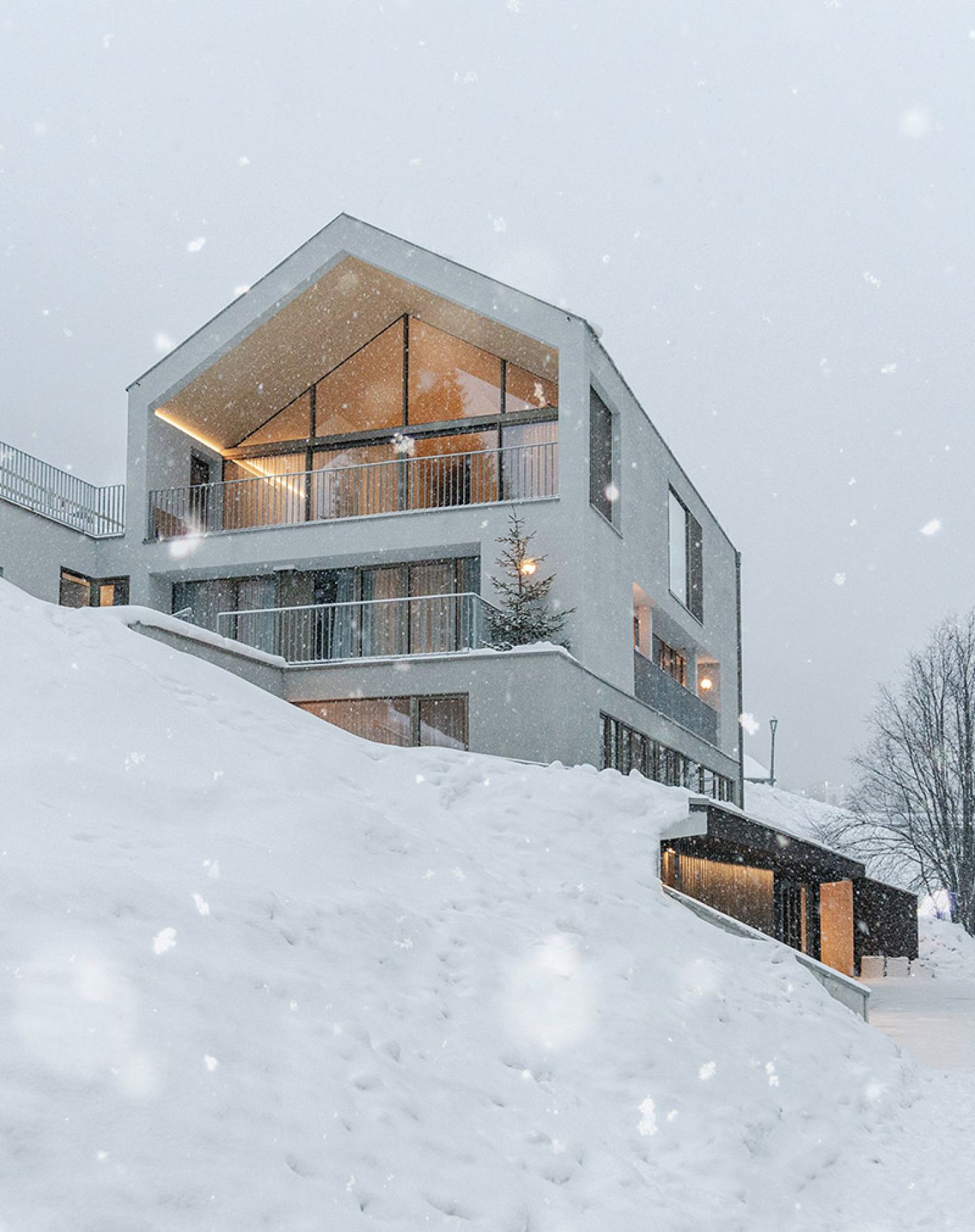 Omaela Apartments in a great location next to the ski lift