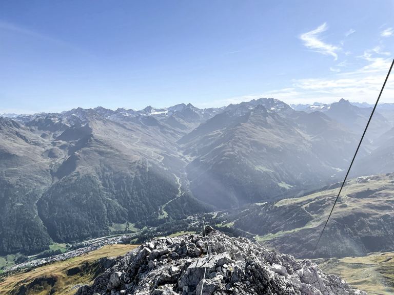 Der Arlberger Klettersteig