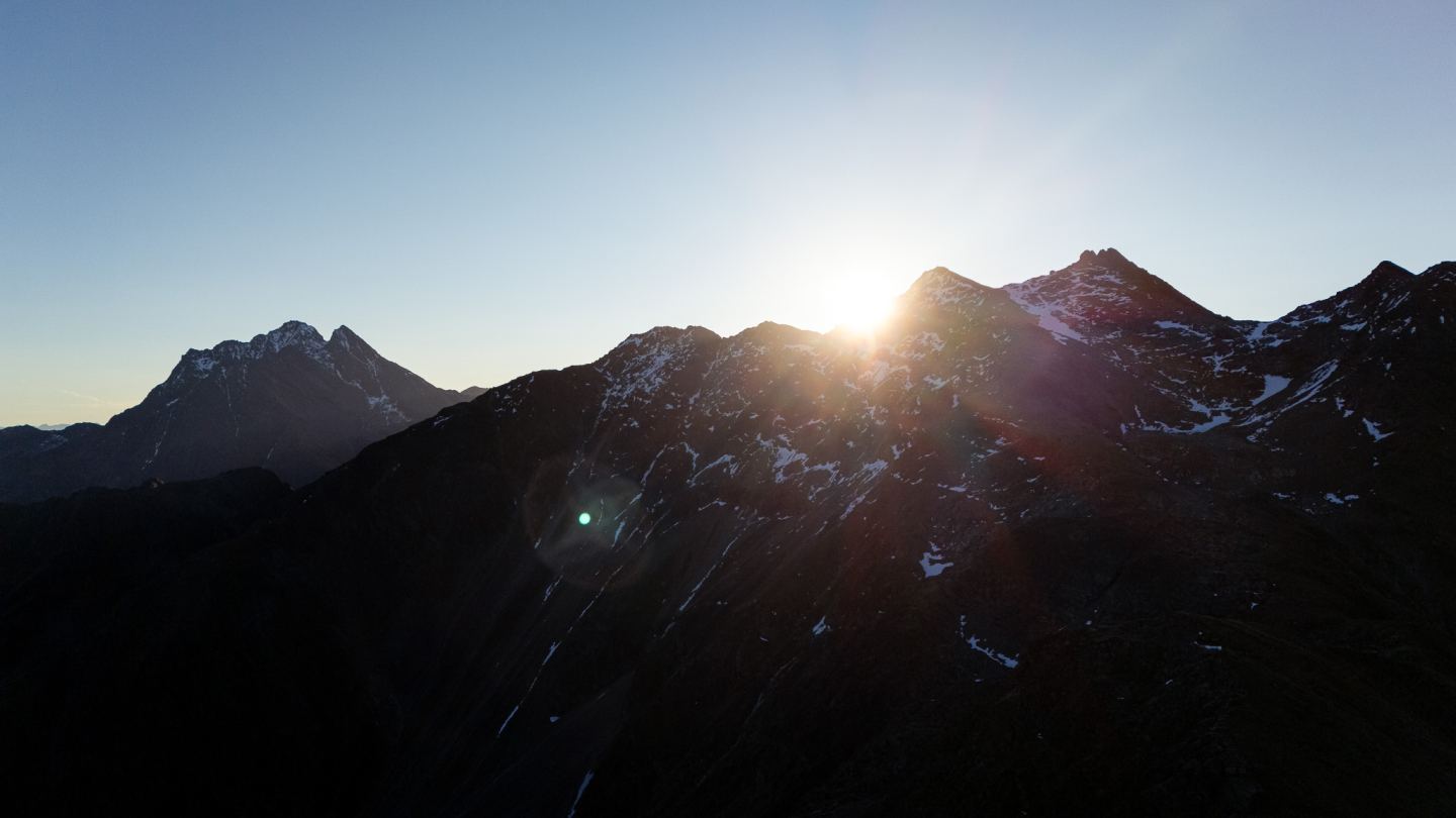 In the heart of the Alps