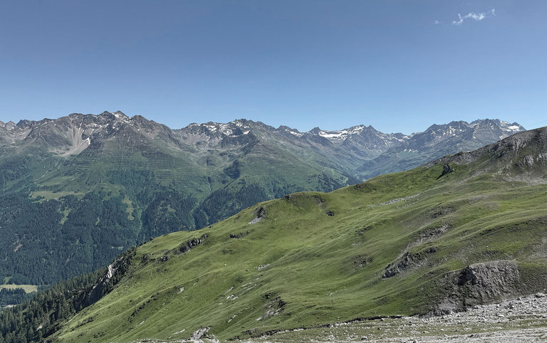Steinbock trifft Panorama – auf zur Leutkircher Hütte