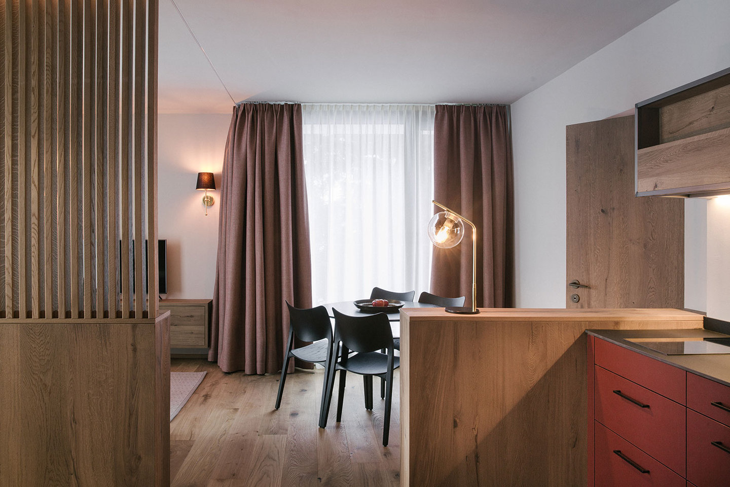 Essbereich Omaela Apartment #4 St. Anton am Arlberg