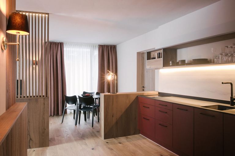 Wohn-Essbereich Omaela Apartment #4 St. Anton am Arlberg